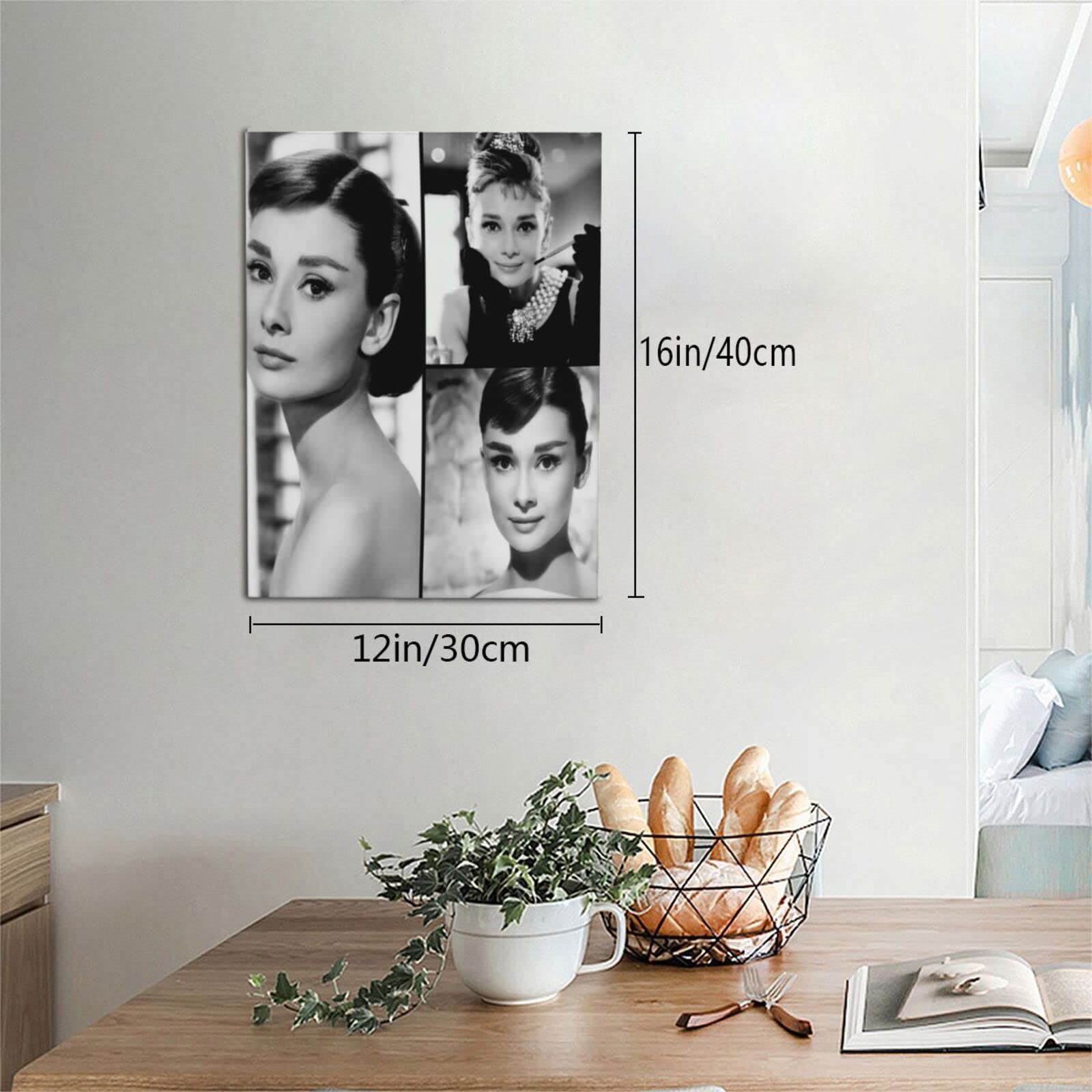 パネルアート　オードリーヘップバーン　アート　絵画　ポスター　壁掛け　額縁　額絵 Amazon.co.jp: ポスター アートパネル オードリー・ヘップバーン